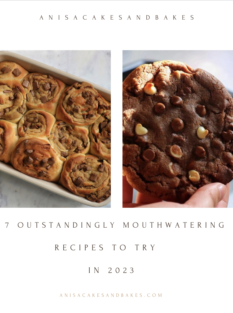 Mouthwatering recipes to try in 2023 for teens dessert recipes cinnamon cookie dough rolls triple chocolate chip cookies