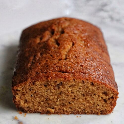 Golden syrup loaf cake