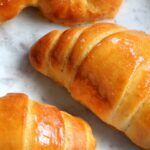 Croissant bread rolls