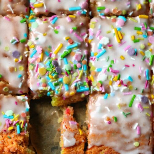 Funfetti cake blondies