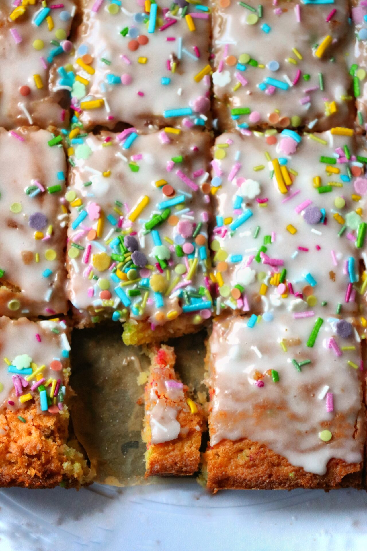 Funfetti cake blondies