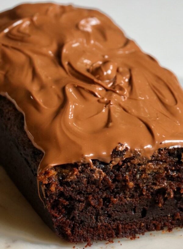 Chocolate Caramel Loaf Cake