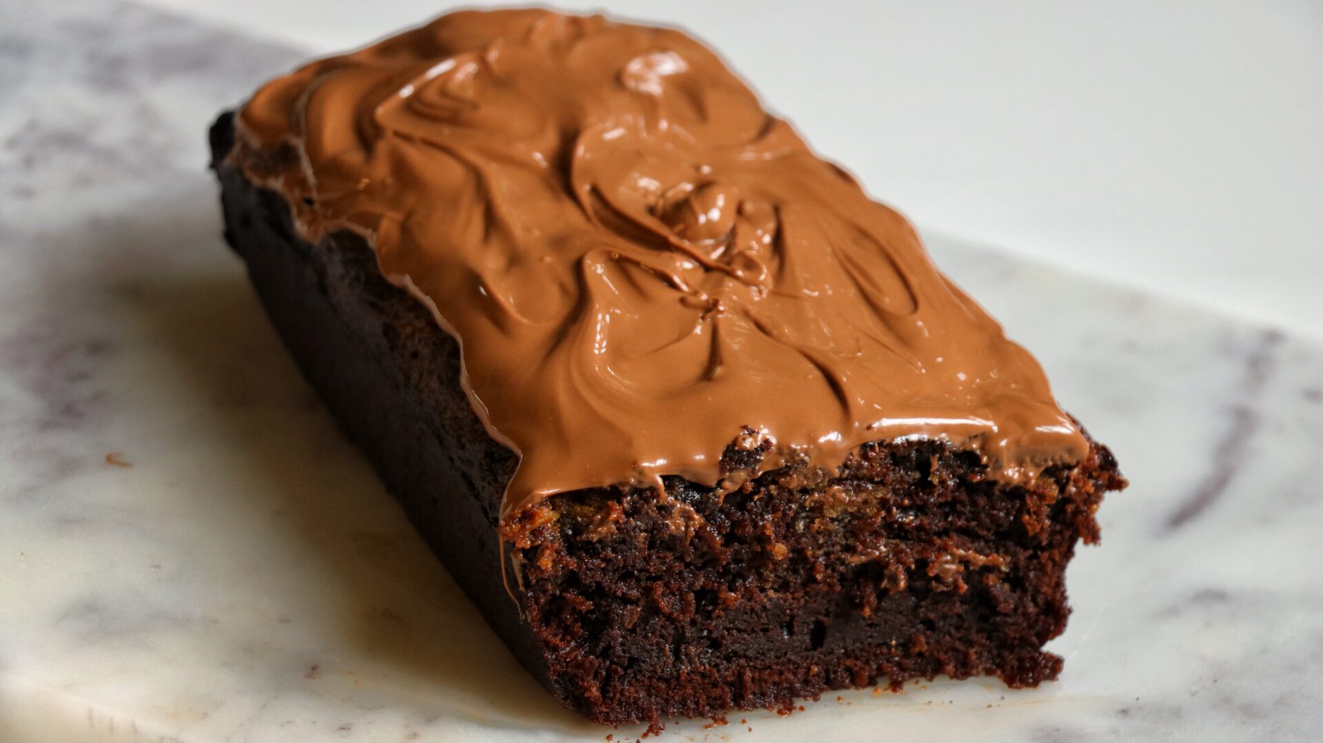 Chocolate caramel loaf cake