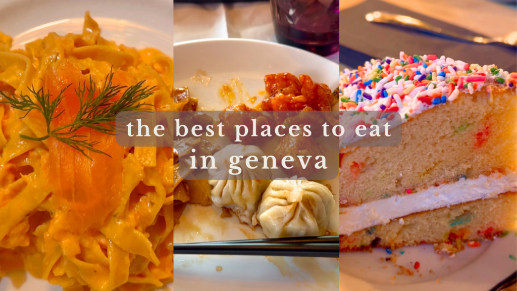 Best places to eat in Geneva 