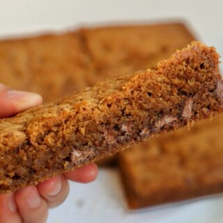 Brown butter blondies