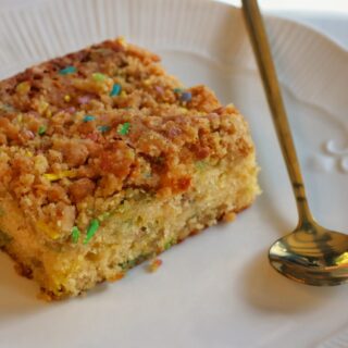 Funfetti crumb cake