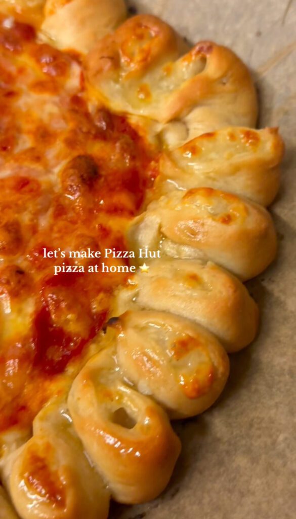 Copycat Pizza Hut pizza