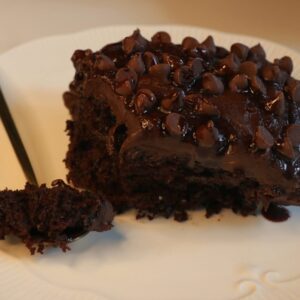 Chocolate syrup cake