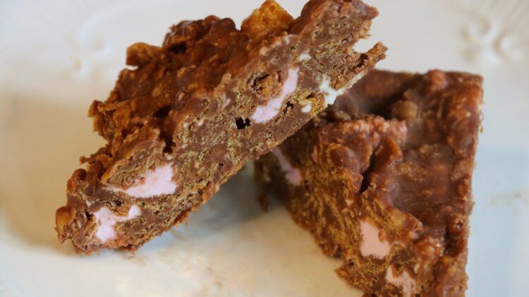 Chocolate cornflake rocky road