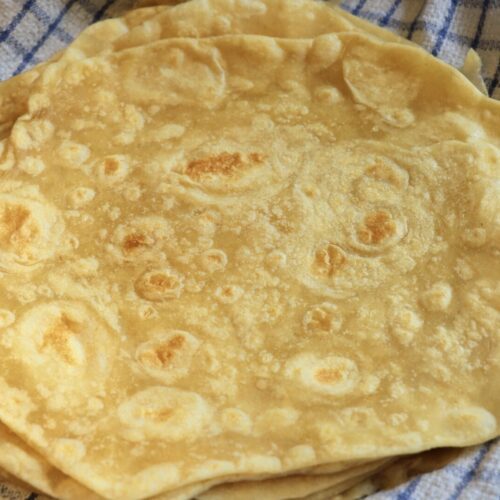 Butter tortilla recipe