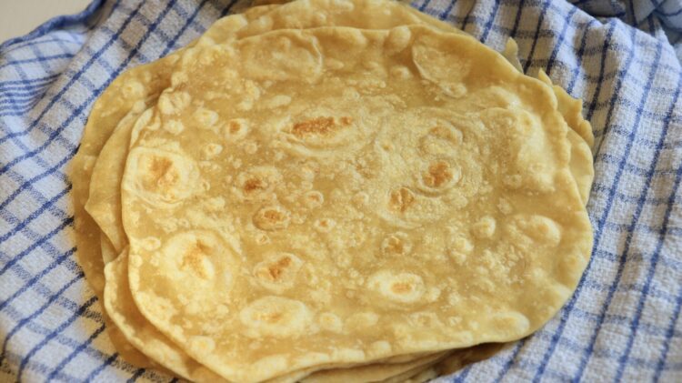 Butter tortilla recipe