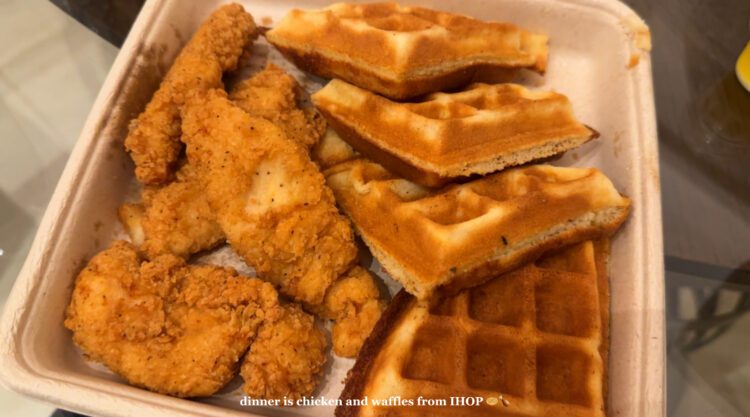 IHOP chicken and waffles the best places to eat in dubai