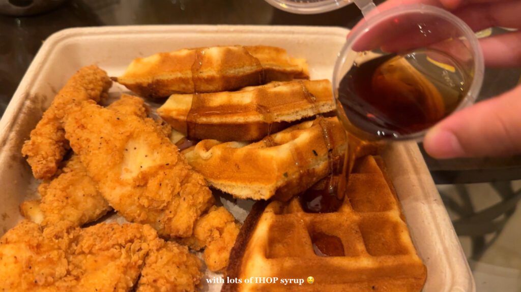 IHOP chicken and waffles the best places to eat in dubai