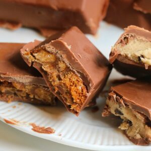 Homemade chocolate bars